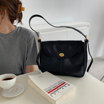 Fat fat homemade bag female 2021 new Korean ins shoulder oblique cross retro bag vintage net red wild tide