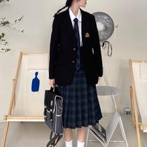 Class suit Autumn suit Korean version student uniform ins College style Junior high school uniform High school suit skirt suit