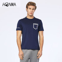 HONMA mens golf clothes spring and summer new short sleeve golf ball sports fashion casual short sleeve polo shirt