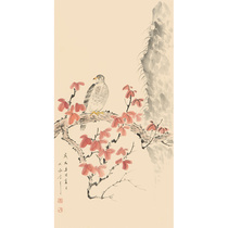 Immediate shooting Sun Chengfeng Flower and Bird Hall hand-painted Chinese painting flower and bird painting authentic living room study porch calligraphy and painting