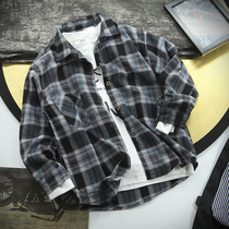 Boys shirt 2022 Spring and Autumn New Childs Long Sleeve Shirt Child Han Gao Gas Cover Boy tide