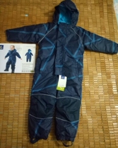 Foreign trade original single childrens one-piece ski suit thickened boy warm waterproof windproof and low temperature ski suit