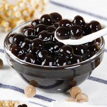 Free Cooking Pearl Milk Tea Homemade Suit Brewing Black Sugar Bourgis Coco Milk Tea Shop Raw Material Powder Round No Open Food