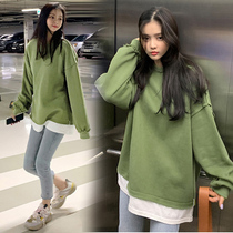 Maternity fashion autumn suit 2019 new sweater autumn top go out casual autumn maternity two-piece set