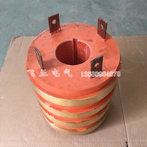 Four-way 4-ring high current collector ring inner diameter 72 outer diameter 200 high 230 equipment motor slip ring conductive copper ring