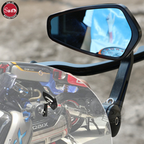 Applicable Yamaha YAMAHA QBIX125 E Cool scooter flying eagle Motorcycle New rearview mirror handlebar mirror