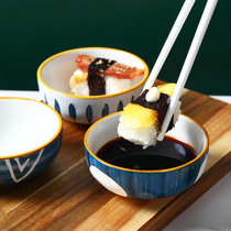  Japanese household ceramic small plate creative personality seasoning dish dipping sauce sauce sauce dish seasoning dish vinegar dish cartoon