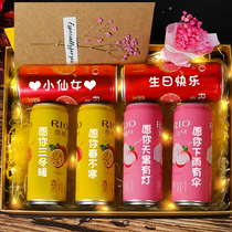 Birthday present to girlfriend Coke custom pop can diy lettering girlfriends birthday girl girlfriend refined