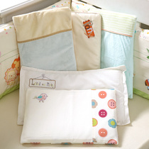 Newborn new squirrel childrens pillow pillowcase 0-1 year old baby baby kindergarten children pure cotton breathable pillow core