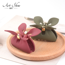 Hairclip Grab Clips Korean Fashion Pretty Rabbit Ears Hair Accessories Hair Catch Pony Tail Clips Adult Sweet Hair Accessories Headwear