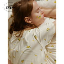 gelato pique22 spring new womens short-sleeved pajamas lemon blueberry print homewear PWCT221333