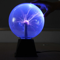 Factory voice control 6 inch 8 inch ion ball magic electrostatic ball lightning ball atmosphere light Home decoration night light