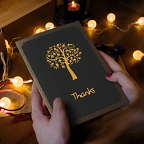 Graduation Valentines Day Fathers Gift Mens Cards Retro Nordic Ins Vegan Dark Taste Birthday Wishes Cards