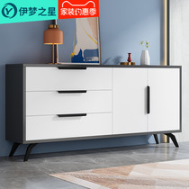 TV cabinet Modern minimalist Nordic Living room High cabinet Composition Small family Type lockers TV cabinet Wall Cabinet tea table
