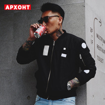 Archon Spring and Autumn ma1 Flying Jacket Thickened Short Slim Mens Warm Cotton Clothes Couple Tide Baseball Clothing