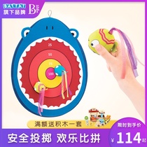 American Bile btoys Buckle flying target Big mouth frog Childrens sticky ball toy dart magic sandbag throwing target plate