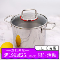 High quality good goods 18 10 stainless steel 20cm soup pot high stew pot stuffy pot porridge pot noodle dumpling pot spaghetti pot