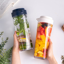 Lock lock lock flagship store cold water kettle official large-capacity living room plastic glass high temperature resistant household cold plain water