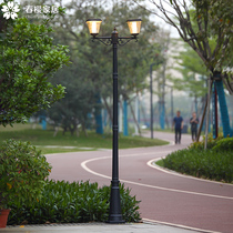 Solar New Countryside Street Lamp Garden Villa cell Home Courtyard Modern Minima Outdoor Waterproof High Pole Lamp