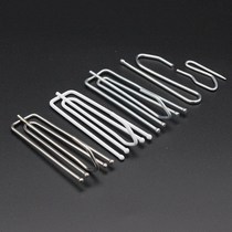 Clip button household curtain clip adhesive hook 20 padded stainless steel four-Claw hook universal curtain accessories