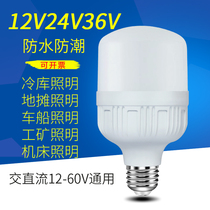 12V24V36V Volt led Low Voltage ac ac bulb E27 screw mouth mine battery construction site workshop work light