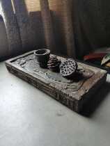 Han brick small shop Han brick tea table ancient brick inkstone pot dry bubble Taiwan interest