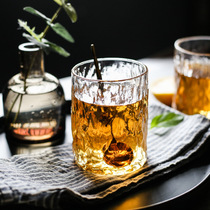 ins Wind tree pattern heat-resistant glass household water Cup drink fruit juice cup breakfast milk cup whiskey wine glass