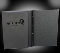 Recipe new name foam card single spot leather shell copper nail binding Chinese and Western food barbecue Japanese and Korean cuisine for sale