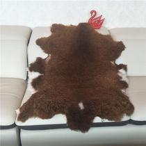 Whole sheepskin wool sofa cushion pure wool blanket floating window cushion carpet leather Wool Cushion