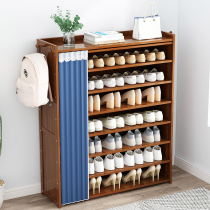 Shoe Cabinet Domestic Doorway Containing Dust-Proof Indoor Simple Shoe Rack Sub Multilayer Economy Type Solid Wood Dorm Shelf