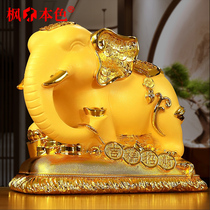 Elephant ornaments piggy bank living room TV cabinet porch home accessories office table opening housewarming gifts