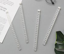 A5 loose-leaf binding strip 20 holes opening and closing bookbinding ring B5 plastic loose-leaf clamp 26-hole loose-leaf ring removable clasp