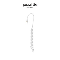 JOOMi LiM new flower tassel Crystal earring niche original earless earring female retro ins Wind