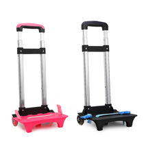 Bag Tie Rod Frame Universal Elementary School Childrens School Bag Pull Rod Climbing waterproof Detachable bag Drag Drawbar Car Accessories Women