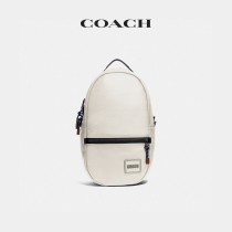 COACH COACH Men COACH Applique Backpack Chalk White Shoulder Bag