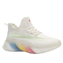 Coconut Shoes Childrens Section 2021 New Tide Shoes Han Edition Casual 100 Hitch Fashion Summer Rainbow Jelly Bottom Old Daddy Shoes