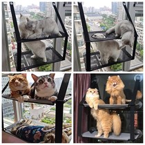  Cat hammock Double suction cup hanging nest kh Balcony glass window windowsill hanging pet cat swing cat nest