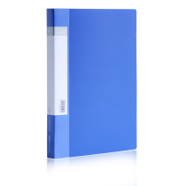 Del 5104 information book A4 folder insert bag file book opening convenient 40 pages office stationery