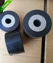 Rubber-coated wheel 40*65*16 iron-core rubber-coated wheel pulley roller bearing wheel can be customized non-standard non-degumming