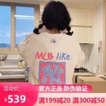 MLB sweater NY round neck Mens Women 2021 new sportswear casual long sleeve pullover 3AMTL0414