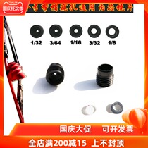 Bow and Arrow peep hole inner core lens composite bow universal metal No. 2 3 clarifier 6 Times 8 times lens speculum aiming