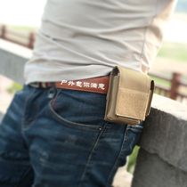  1000D Outdoor cigarette case lighter bag EDC gadget parts bag Wear belt tactical fanny pack MOLLE hanging bag