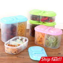 food seal pot transparent plastic box storage tank