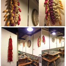  Simulation fruit pendant small decorative wall fruit shop hanging farm house Northeast style characteristic rural hotel 