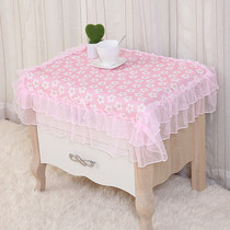 Ultra-value universal cover towels table cloth microwave cover fridge cover bed head cabinet hood lace cloth art anti-dust cover cloth tea table cloth