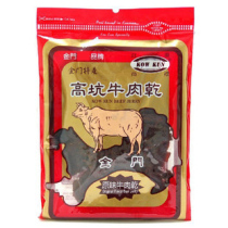 Taiwan version of the food Kinmen Gaokeng original beef jerky 180g tender and juicy leisure fun snacks choose 2 packs