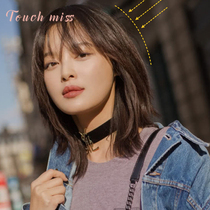 TOUCH MISS net red cute female big wave short wig set wig girls long hair fluffy natural long curly hair