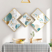 Jiuyu Figure restaurant decoration painting modern simple dining hall background wall hanging painting light luxury Hall creative wall mural