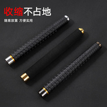 Shake stick self-defense supplies legal car self-defense fight three-section stick telescopic stick self-defense weapon fall stick whip whip roll roll
