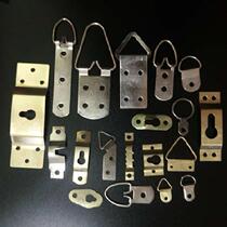 Hidden hook pendant dark hook photo frame buckle sub-mother hidden buckle sawtooth hanging board semi-circle hanging picture frame billboard nail hook